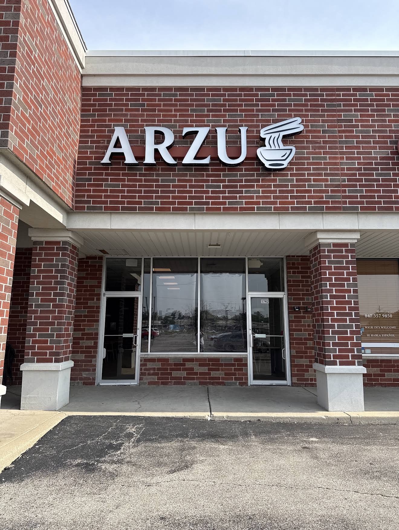 Arzu's front entrance
