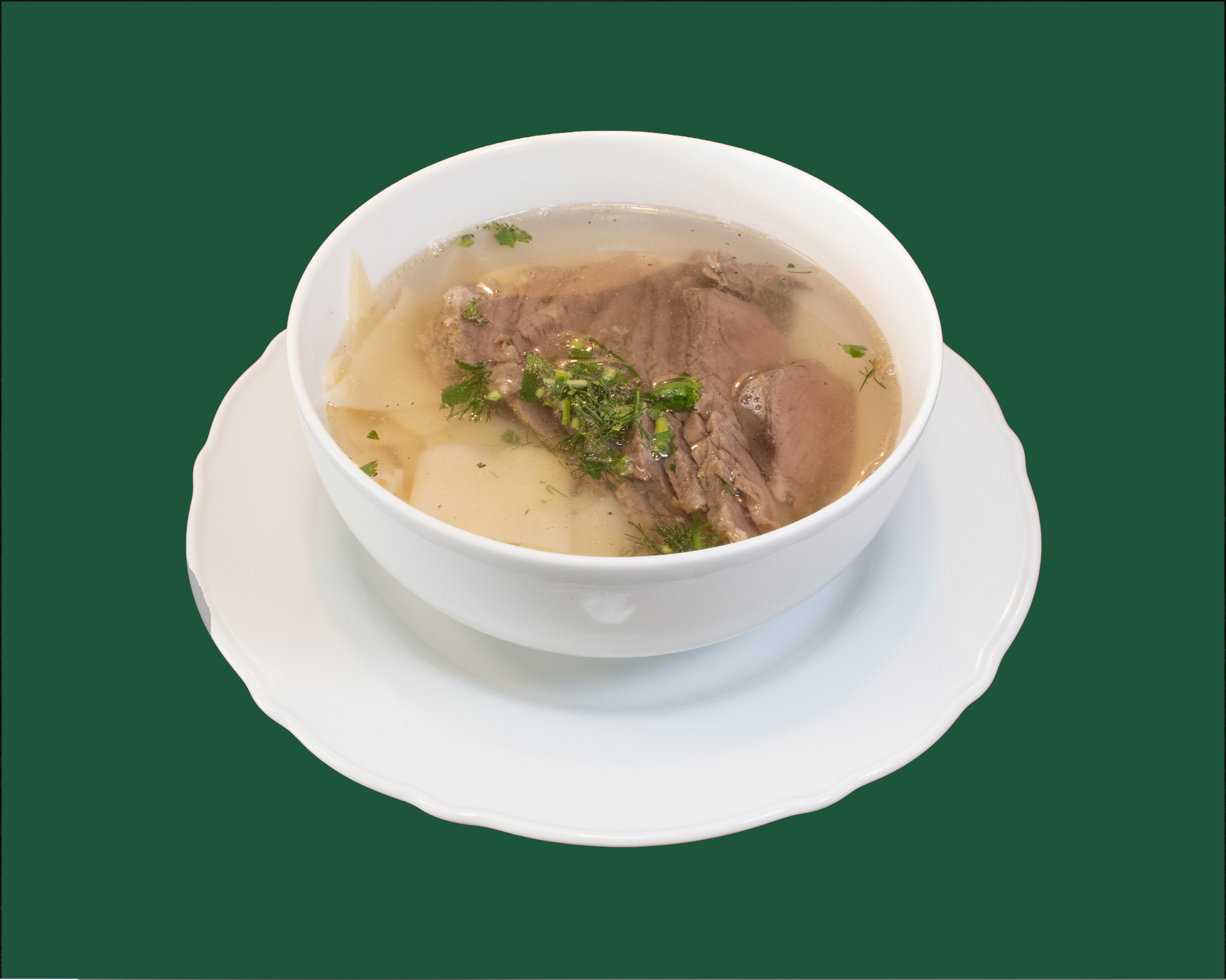 Arzu Soup (Myaso po-Kazakhski)