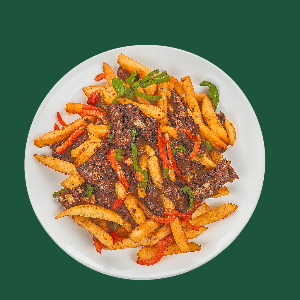 Stir-fry Chicken with Fries